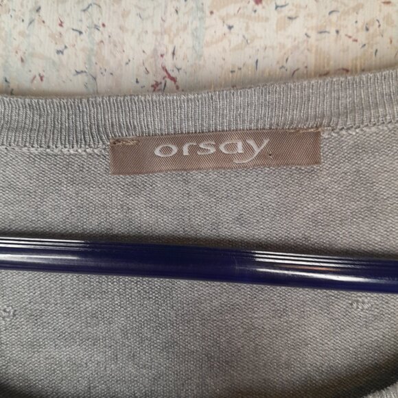 ORSAY - S  Gray Cardigan - Bow Sleeves - Picture 4 of 6